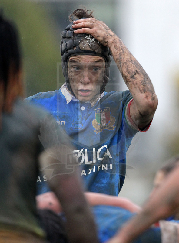 Cattolica Test Match Donne, Prato, stadio Chersoni 25/11/2018, Italia Donne v Sudafrica Donne, Elisa Giordano in chiusa. Foto Daniele Resini/Fotosportit