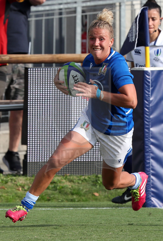 Rugby World Cup 2021 Women, Qualifier, Parma, stadio Lanfranchi 25/09/2021, Italia Donne v Spagna Donne, Veronica Madia. Foto Daniele Resini/Fotosportit