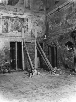 Incendio della sagrestia inferiore