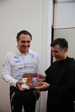 2014.06.03 Incontro con la Nazionale Italiana di Calcio