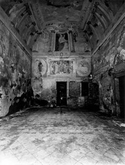 Incendio della sagrestia inferiore