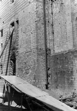 Incendio della sagrestia inferiore