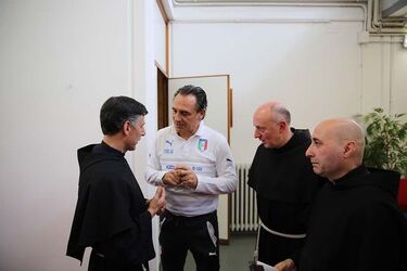 2014.06.03 Incontro con la Nazionale Italiana di Calcio