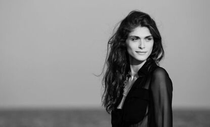 Model and actress Elisa Sednaoui at the 72th Venice Film Festival