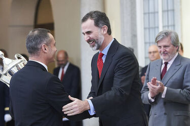 Spanish Royals Deliver the National Sports Awards 2015