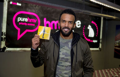 Craig David blows away fans at hmv oxford street at intimate showcase and signs copies of his new album following my intuition
