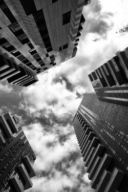 Architecture Porta Nuova gate Milan Italy