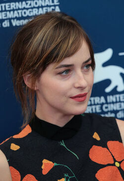 Actress Dakota Johnson at the 72nd Venice Film Festival