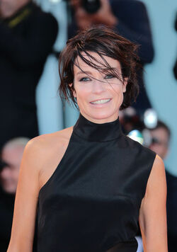 Actress Stefania Rocca at the 72nd Venice Film Festival