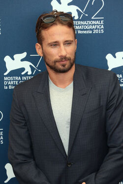Actor Matthias Schoenaerts at the 72nd Venice Film Festival