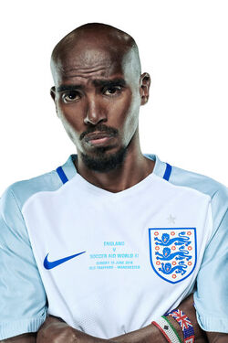 Sir Mo Farah Becomes First England Player to Sign for Soccer Aid For Unicef And Will Finally Go Head To Head With Usain Bolt At Old Trafford In June