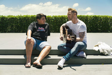 Ronan Keating Air New Zealand launch a remix of a Christmas classic Ronan Keating Air New Zealand launch a remix of a Christmas classic