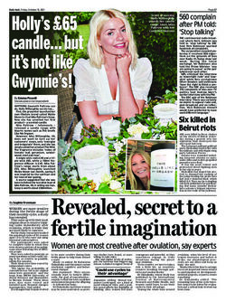 Gwyneth Paltrow sells candle that smells like her orgasm Gwyneth Paltrow sells candle that smells like her orgasm