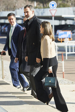 Queen Letitia attends AGROEXPO in Don Benito