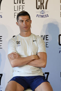 Cristiano Ronaldo presents CR7 Crunch Fitness in Madrid Cristiano Ronaldo presents CR7 Crunch Fitness in Madrid