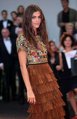 Model and actress Elisa Sednaoui at the 72nd Venice Film Festival Model and actress Elisa Sednaoui at the 72nd Venice Film Festival