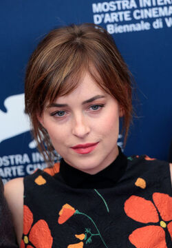 Actress Dakota Johnson at the 72nd Venice Film Festival