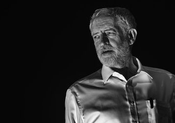 Jeremy Corbyn campaigning in Scotland at the Old Fruitmarket in Glasgow