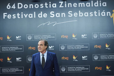 Snowden premiere at the Kursaal Palace during 64th San Sebastian International Film Festival