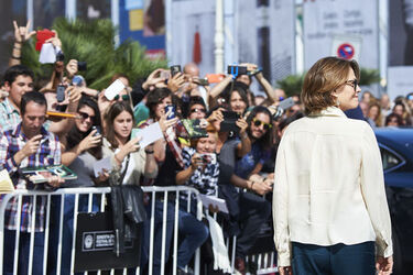 Sigourney Weaver arrives at the 64th San Sebastian Film Festival day 5