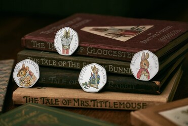 Royal Mint release Beatrix Potter limited edition commemorative coins
