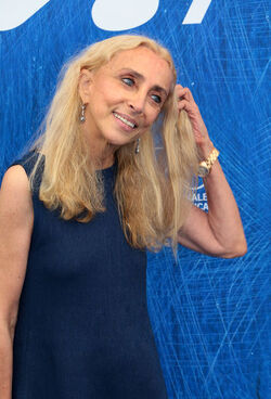 STOCK Franca Sozzani Editor in Chief of Italian Vogue Dies at 66. Franca Sozzani during the Venice Film Festival 2016