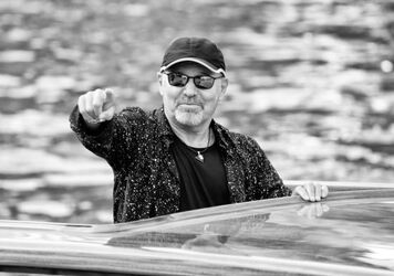 Italian singer Vasco Rossi at the 72nd Venice Film Festival