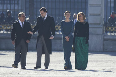 Spanish Royals Celebrate New Year s Military Parade 2017