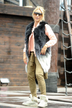 Katie Price opens attraction with a conservation message. Pontefract