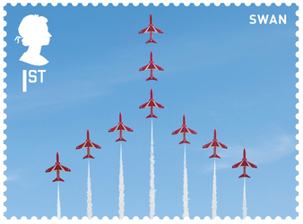 Royal Mail celebrate the centenary of the creation of the Royal Air Force.