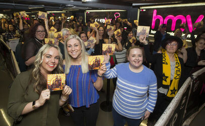 Take That hold exclusive album signing at HMV London