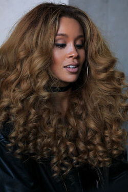 Lion Babe Jillian Hervey and Lucas Goodman leaving BBC Radio 1 Live Lounge after performing on the show London