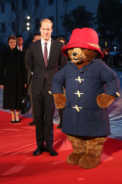 HRH The Duke of Cambridge at The Paddington Premiere Shanghai China HRH The Duke of Cambridge at The Paddington Premiere Shanghai China