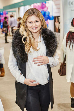 Celebrities attend The Baby Show at the London ExCel Centre