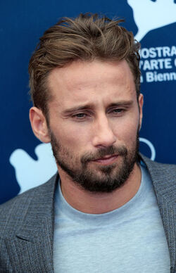 Actor Matthias Schoenaerts at the 72nd Venice Film Festival