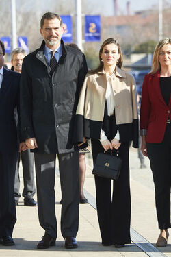 Queen Letitia attends AGROEXPO in Don Benito