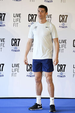 Cristiano Ronaldo presents CR7 Crunch Fitness in Madrid Cristiano Ronaldo presents CR7 Crunch Fitness in Madrid