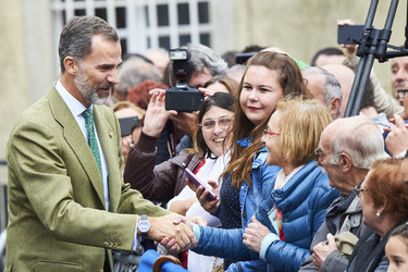 Spanish Royals Visit Los Oscos Region