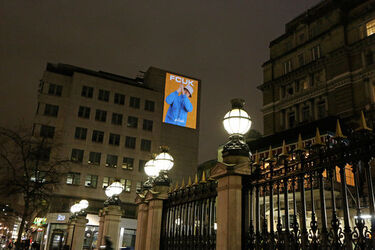 FCUK campaign Tours UK Cities 