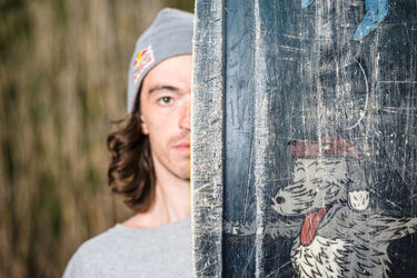 Nikita Martyanov during the production for his movie Way Out 