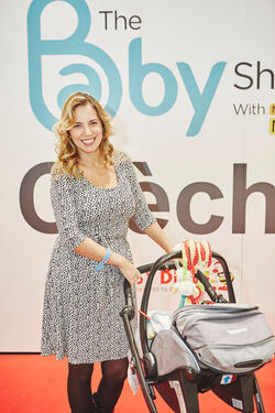 Celebrities attend The Baby Show at the London ExCel Centre