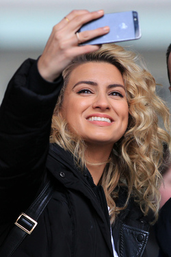 Singer Tori Kelly leaving BBC Radio One studios after promoting her new Unbreakable Smile album and new tour London Singer Tori Kelly leaving BBC Radio One studios after promoting her new Unbreakable Smile album and new tour London