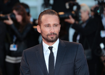 Actor Matthias Schoenaerts at the 72nd Venice Film Festival