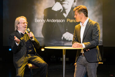 Global stars attend Universal Music Inside event at Mercedes Benz Arena Berlin including Bill Murray Jared Leto Shania Twain and more..