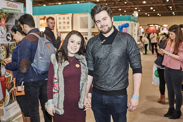 Celebrities attend The Baby Show at the London ExCel Centre