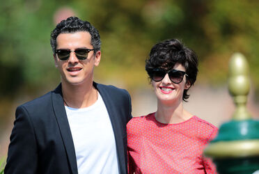 Actress Paz Vega and Orson Salazar at the 72nd Venice Film Festival Actress Paz Vega and Orson Salazar at the 72nd Venice Film Festival