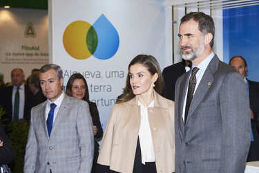 Queen Letitia attends AGROEXPO in Don Benito