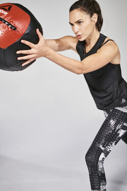 Wonder Woman star Gal Gadot has teams up with Reebok