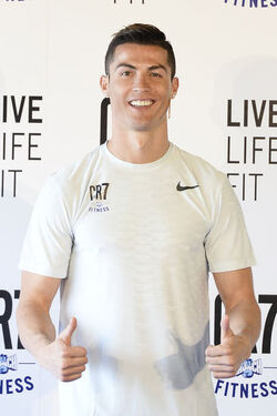 Cristiano Ronaldo presents CR7 Crunch Fitness in Madrid Cristiano Ronaldo presents CR7 Crunch Fitness in Madrid