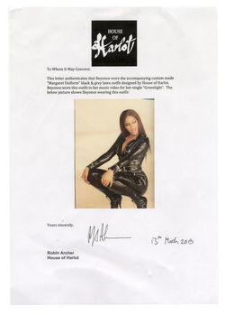 Beyonc&eacute; and Lady Gaga Outfits to be Auctioned